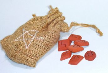 Casting Runes to Give a Psychic Reading